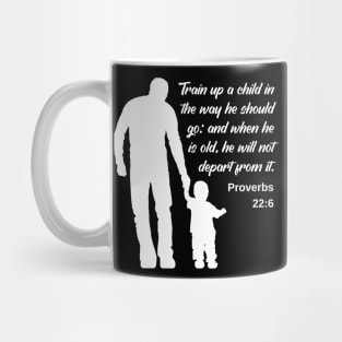 Proverbs 22:6 King James Version Mug